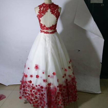 Real Image Quinceanera Dresses,two Pieces Ball..