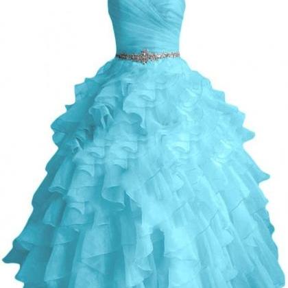 Ball Gowns Organza Quinceanera Dresses For Girls..