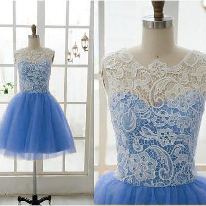 Short Bridesmaid Dresses , Lace Bridesmaid Dress ,..