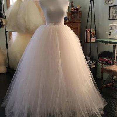 Ball Gown Tulle Skirt For Wedding ,Prom Dresses