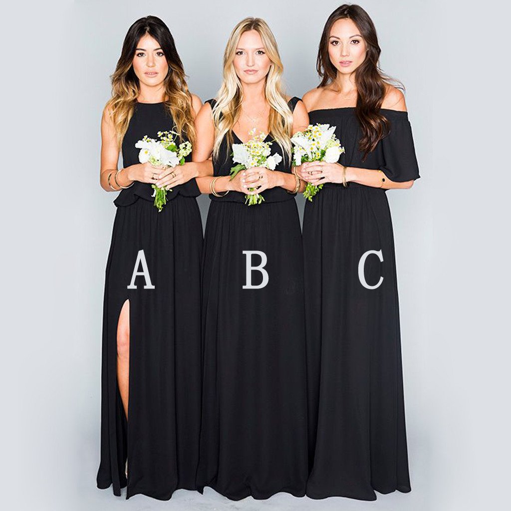 Black Bridesmaid Dresses Australia