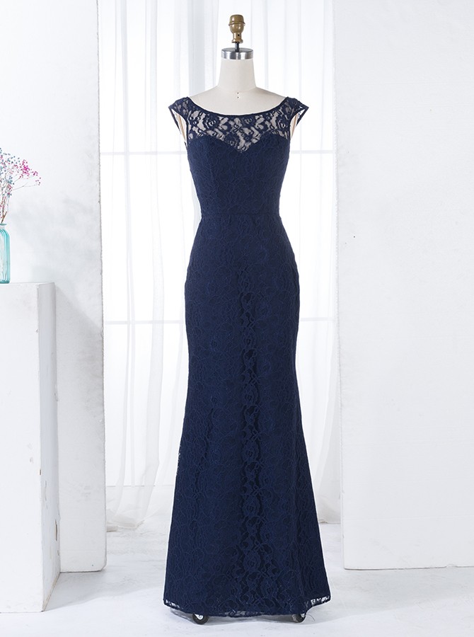 navy blue lace dress for wedding guest