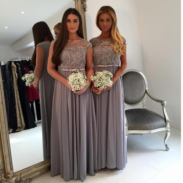 Cheap Brown Dresses Simple Country Bridesmaids