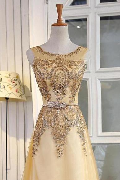 Pink Sweetheart Lace Prom Dress Formal Ball Gown With Court Train,DP625 main image 1