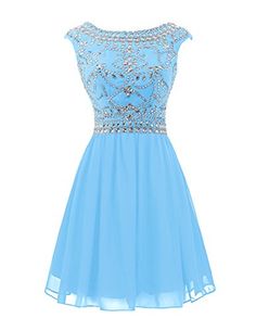 light blue semi dress
